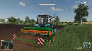 Farming Simulator 19 карта Рассвет стрим #1