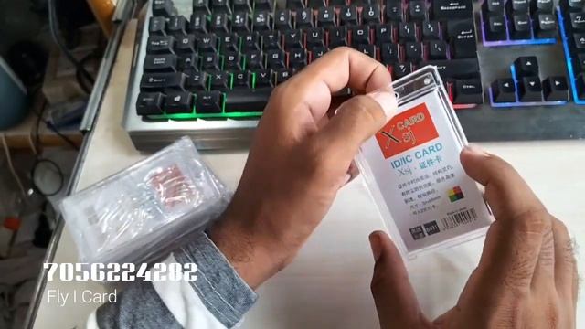 Id Card Holder Acrylic Card #id_card #id_card_design