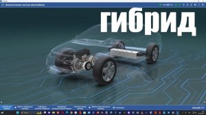 Как устроен гибридный автомобиль ?