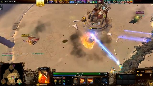 Как тащить за Phoenix ( Dota2 ) смотреть онлайн