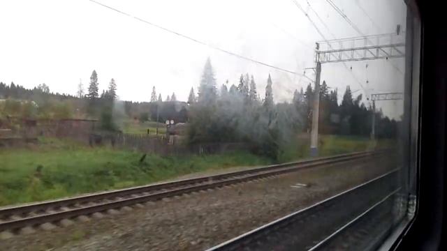 В эдектричке ЭД4М 1043/1044 смотреть онлайн