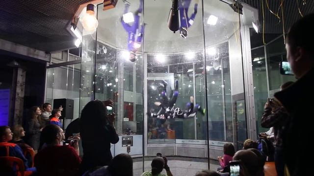 Аэротруба Flystation ночь полетов, выступления 2 смотреть онлайн