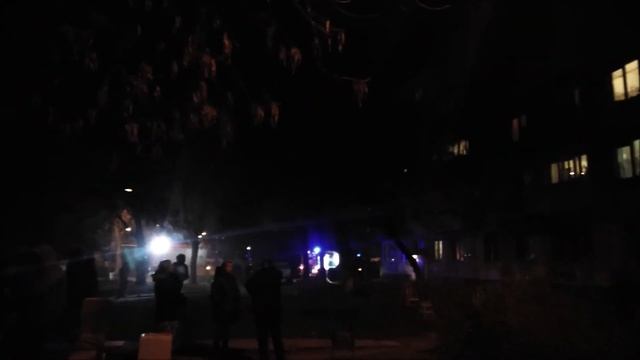 Самара/Пожар на ул Волгина/RUSSIA-SAMARA.