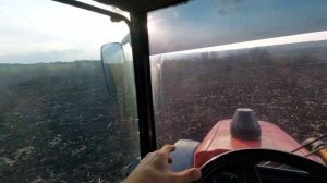 Дискуем весеннюю пахоту на МТЗ 1523 и БДТ3
