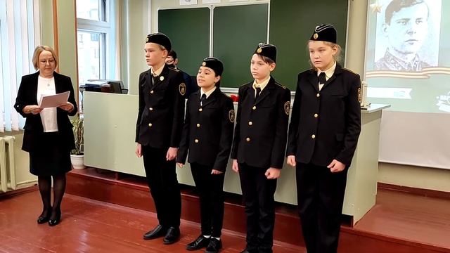 Всероссийская патриотическая акция "Парта Героя" смотреть онлайн