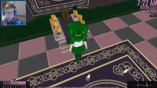 EVERYTHING'S GREEN! KOHARU HINATA SIMULATOR - Yandere Simulator смотреть онлайн