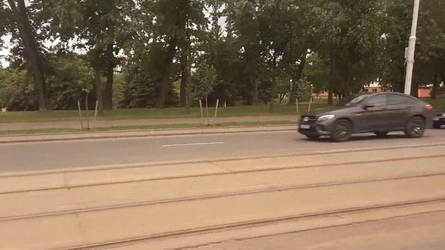 Поездка на автобусе МАЗ-105.065,гос.№ АА 8419-7, марш.907 смотреть онлайн