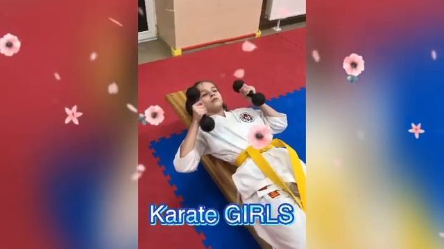 Girls karate team Sadikov Sport school смотреть онлайн