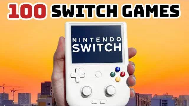 100 игр с Switch на ANBERNIC RG406V смотреть онлайн