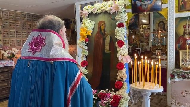 Крестных ход с иконой Божией Матери, именуемой Боголюбская. с. Весь. Суздаль РПАЦ 07.07.2024 г смотреть онлайн