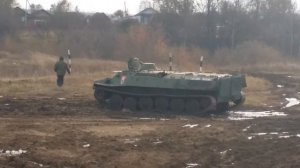 учеба на МТЛБ