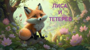 Лиса и тетерев. Русская народная сказка. Аудиосказка. Сказки на ночь.  Сказки для детей