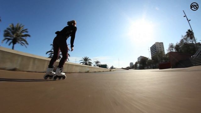 Weekend beach skate - Powerslide Next 125 White смотреть онлайн