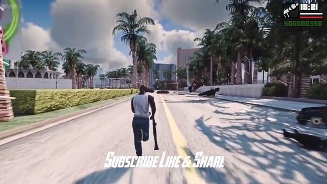 Police Chase Unreal Engine GTA San Andreas Ultra Realistic High Graphic Gameplay #gta #gtasanandrea смотреть онлайн