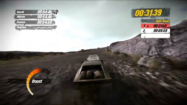 Caldera Ridge Rally Car in 0:54.02 - Motorstorm Pacific Rift смотреть онлайн