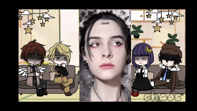 реакция бсд на Дазая/react bsd to Dazai смотреть онлайн