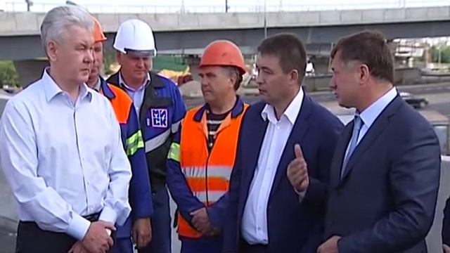 Открытие эстакады на пересечении МКАД с Мичуринским проспектом смотреть онлайн