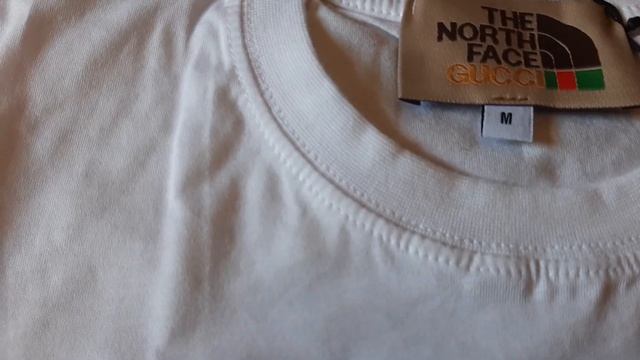 Футболка The North Face x Gucc смотреть онлайн