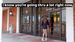 CROSSDRESSING IN FLORIDA: Black dress + white heels ✨️