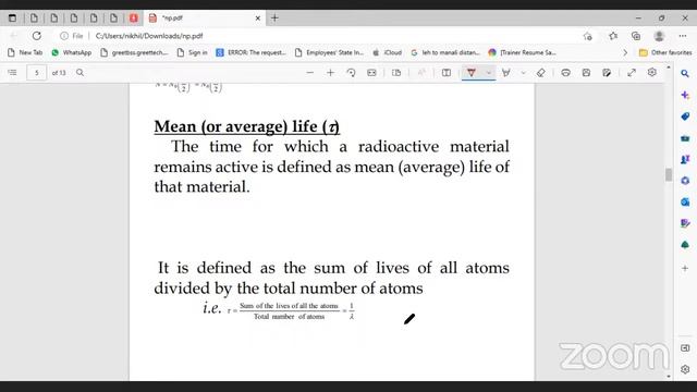 TNIIT Free Live Classes | Nuclei # 3-Radioactivity | NEET 2023 Physics смотреть онлайн