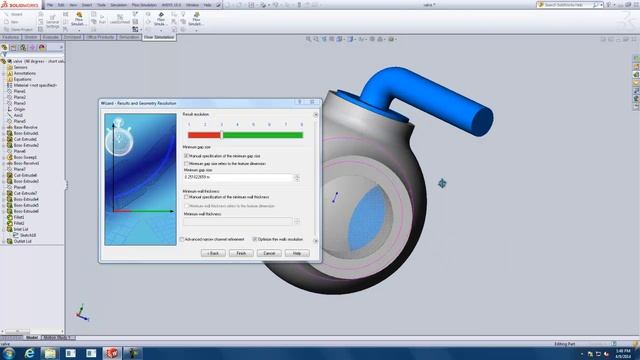 Introduction to SolidWorks Flow Simulation (1/3): Setup and Run смотреть онлайн