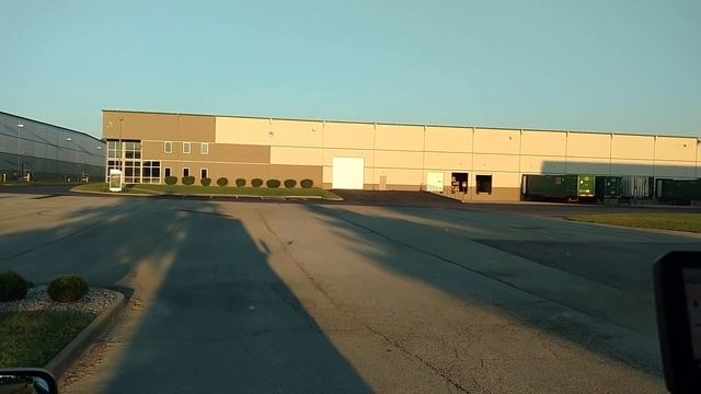 Локальный рейс в Кентакки. Разгрузка и загрузка. Локальный водитель в США.