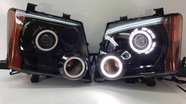 Nissan Xterra Retrofit Headlights Overview | HIDprojectors.com Jeep Wrangler Switchback Halos смотреть онлайн