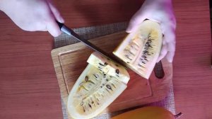 Пробуем второй плод кассабананы рамберт