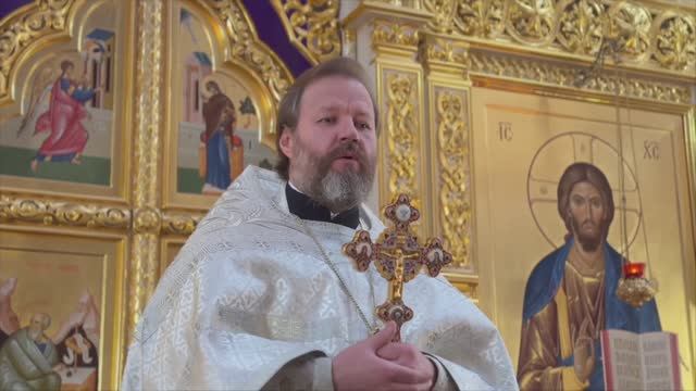 Великая Суббота. Проповедь настоятеля храма протоиерея Павла Кудряшова (19.04.2025) смотреть онлайн