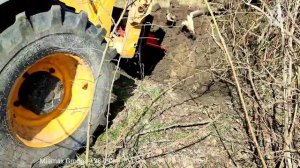 Корчеватель "КЛЕШНЯ 3 В 1" на JCB