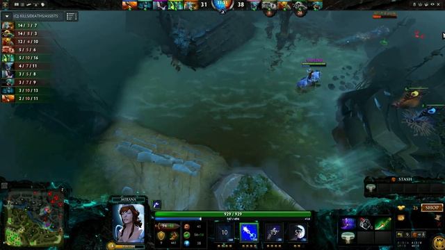 Dota 2 Sacred Arrow (Mirana troll) смотреть онлайн