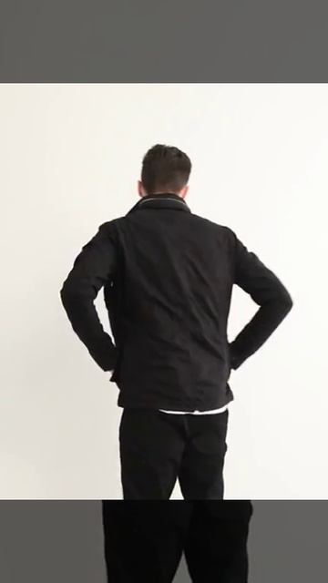Schott Short Field Jacket Black смотреть онлайн