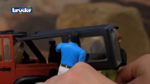 Игрушка Bruder Джип Wrangler Unlimited Rubicon М1:16 (02525)