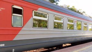 Электропоезд ЭР9МК-579 с сообщением Артём-Владивосток