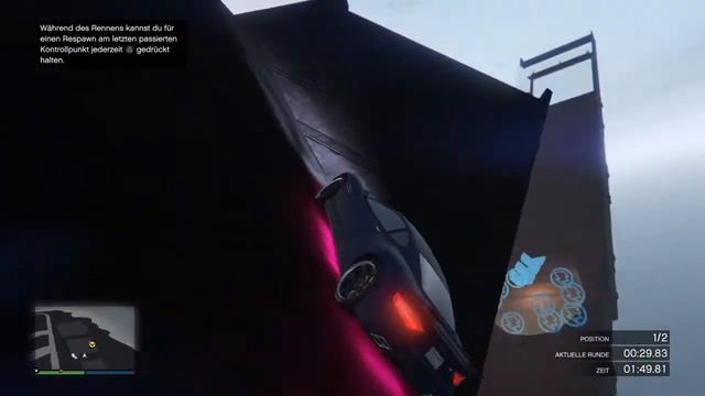 Gta online #03 Custom Map Pista volante смотреть онлайн