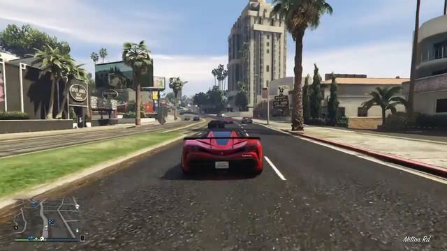 GTA 5 RACE: Turismo-R vs Zentorno смотреть онлайн