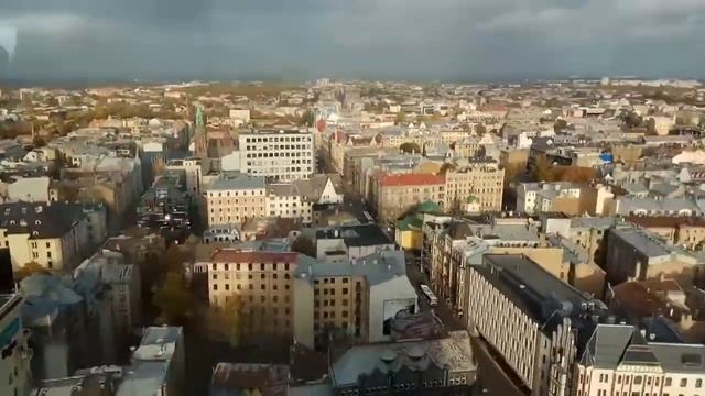 Рига с высоты птичьего полета смотреть онлайн