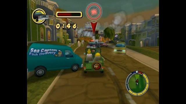 The Simpsons Hit & Run Donut Mod 3.1.2 - Level 3 Missions (Hellfish) смотреть онлайн