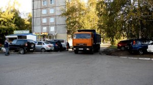 КамАЗ с двигателем от К-700. Звук ЯМЗ-238 турбо.