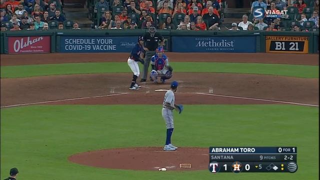 Бейсбол МЛБ 2021: Texas Rangers @ Houston Astros (25.07.2021) [RU] смотреть онлайн