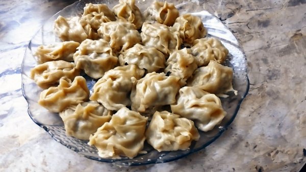 Манты в мантоварке