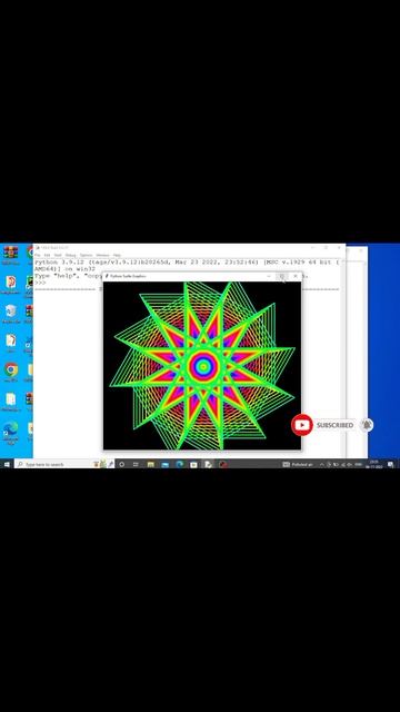 Python Turtle Code For Amazing design | shorts videos #shorts #viral смотреть онлайн