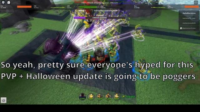 tds halloween 2021 and pvp leak смотреть онлайн