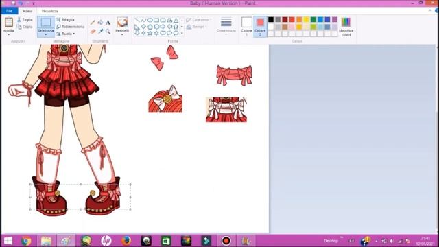 Speedpaint FNAF Sister Location Baby Human Version смотреть онлайн