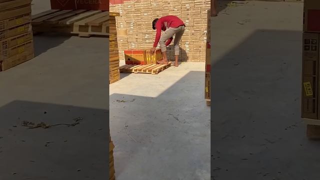 Wooden pallet packing for export business |how to do packing for export |tiles смотреть онлайн