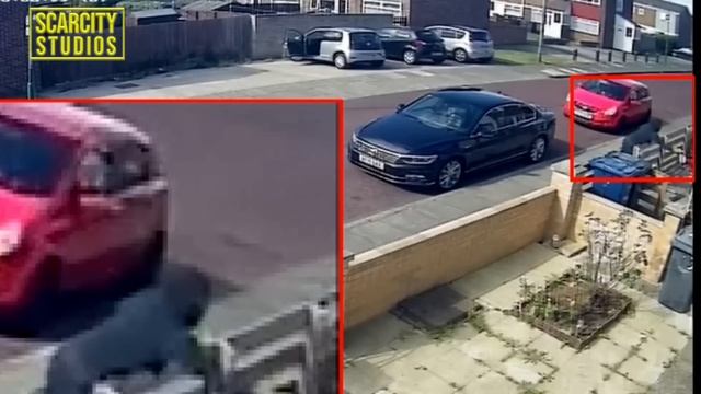Trapmash (GID) was hired to shoot rival in South Shields (Caught on CCTV) смотреть онлайн