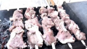 ШАШЛЫК ИЗ КАБАНА. Вкусный шашлык из дикого мяса. #охота #охотник #охотники #шашлык #кабан