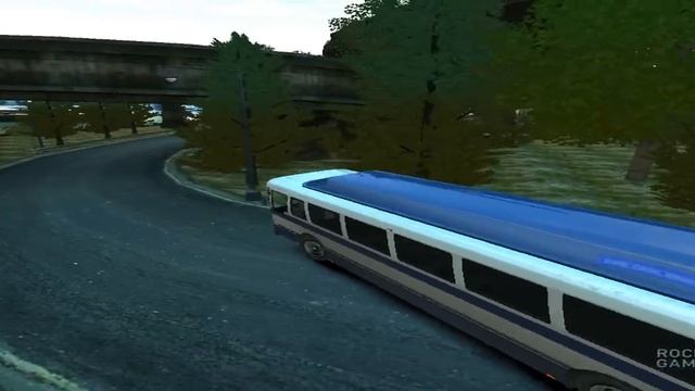 GTA 4 PC - Bus Drifting 2 смотреть онлайн