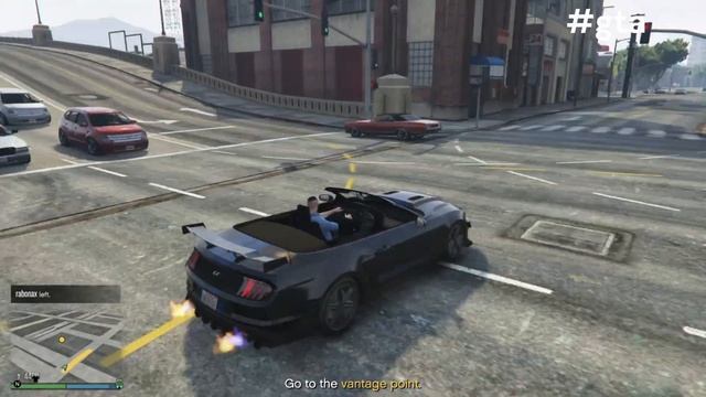 GTA Online CHOP CHOP DLC Mission ROW Police смотреть онлайн