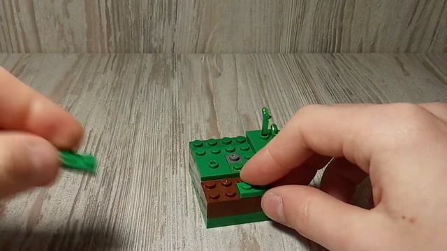 Самоделка МАЙНКРАФТ из ЛЕГО смотреть онлайн